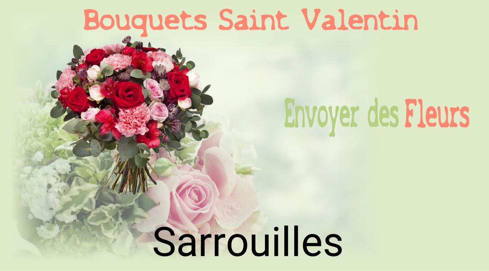 Roses de Saint-Valentin livrées à Sarrouilles
